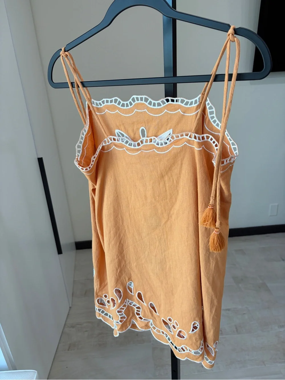 Farm Rio Banana Tree Embroidered Mini Dress - Picture 8 of 8